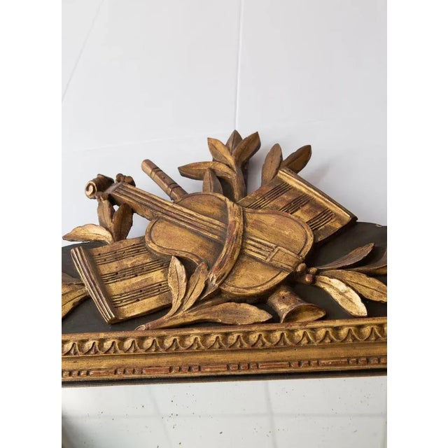 Antique French Louis XVI Style Mirror, 1900s For Sale - Image 6 of 11