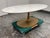 Mid-Century Modern Crate & Barrel Nero White Oval Coffee Table For Sale - Image 3 of 12