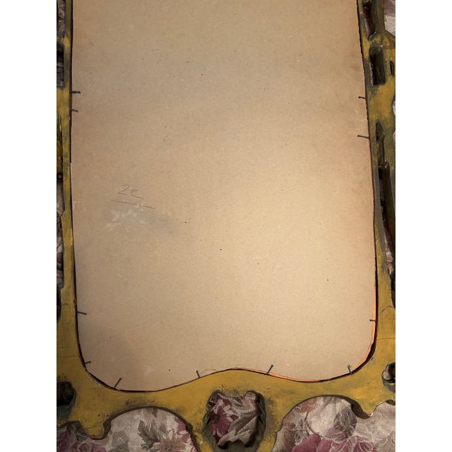 Bronze Antique Rococo Revival Gilt Composition Wall Mirror, Circa 1880 For Sale - Image 8 of 10