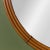 Mid-Century Modern Round Wall Mirror for Johnson Furniture Co For Sale - Image 3 of 4
