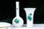 Biedermeier Vintage Augarten Wien Porcelain Vases & Lidded Boxes - Set of 5 For Sale - Image 3 of 5