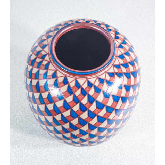 Majolica Vase by Bottega Vignoli, 1970s For Sale - Image 10 of 16