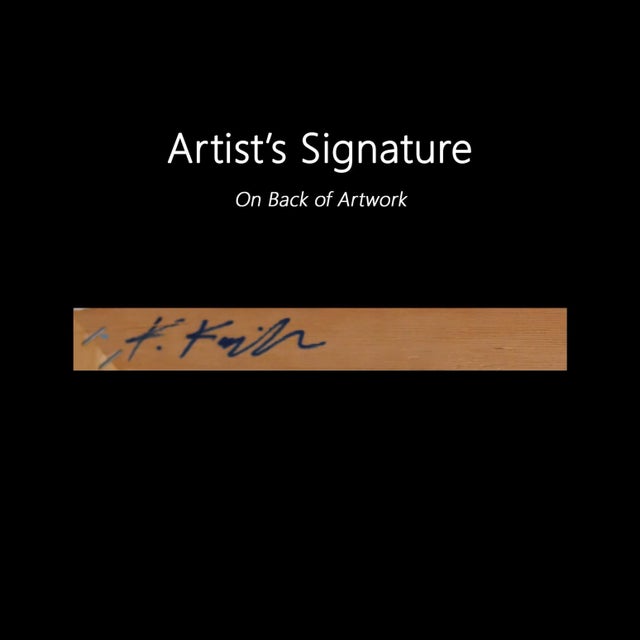 Original Painting on Canvas by Kathleen Keifer, "Martini Blues" For Sale - Image 9 of 9