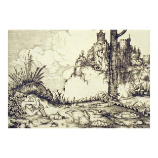 Charles Bragg "The Capture" Hand Signed & Numbered Etching For Sale