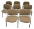Four Side Chair by Giancarlo Piretti for Castelli Side Chairs,1960 For Sale