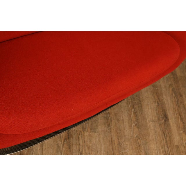 Red Warren Platner For Knoll Wire Frame Settee For Sale - Image 8 of 17