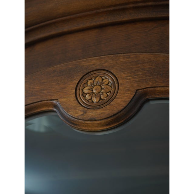 Ethan Allen Country French Curio Cabinet For Sale - Image 10 of 18