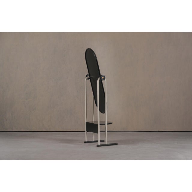 Postmodern Postmodern Floor Mirror, Italy, 1980s For Sale - Image 3 of 6