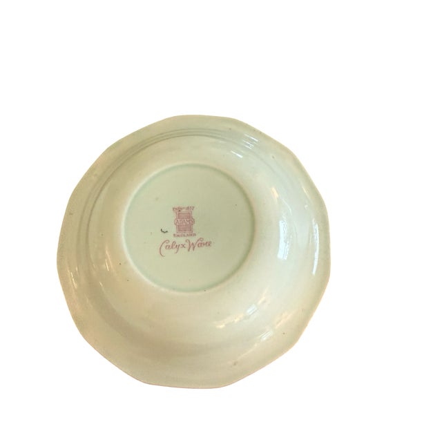 Vintage Adams Calyx Ware Metz English Ironstone Berry Bowls, Set of 7 For Sale - Image 18 of 18