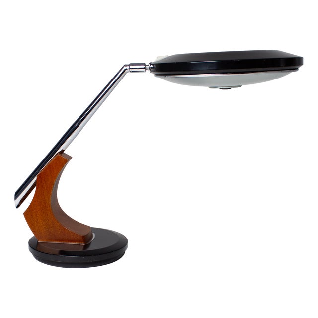 Fase 530 Desk Lamp by Luis Pérez De La Oliva for Fase, Spain, 1970 For Sale