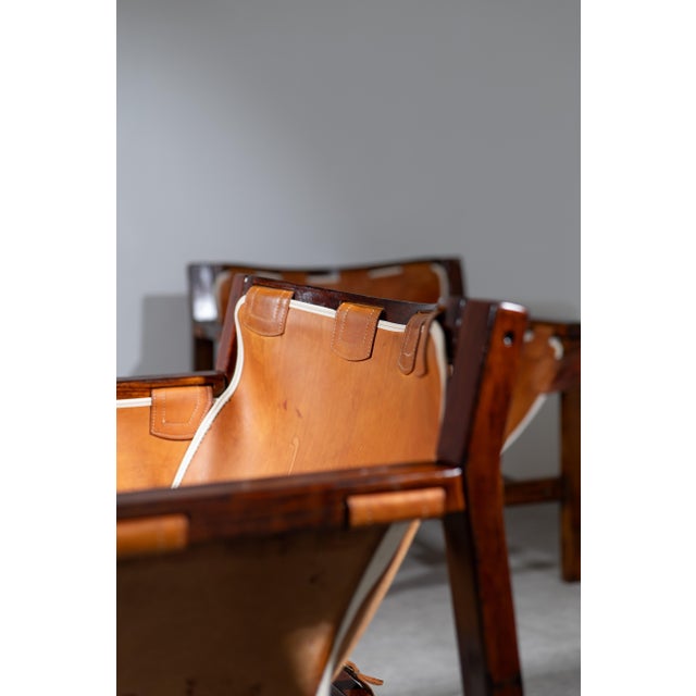 Wood Safari Lounge Chairs by Carlo Hauner for Forma, 1970s, Set of 2 For Sale - Image 7 of 18
