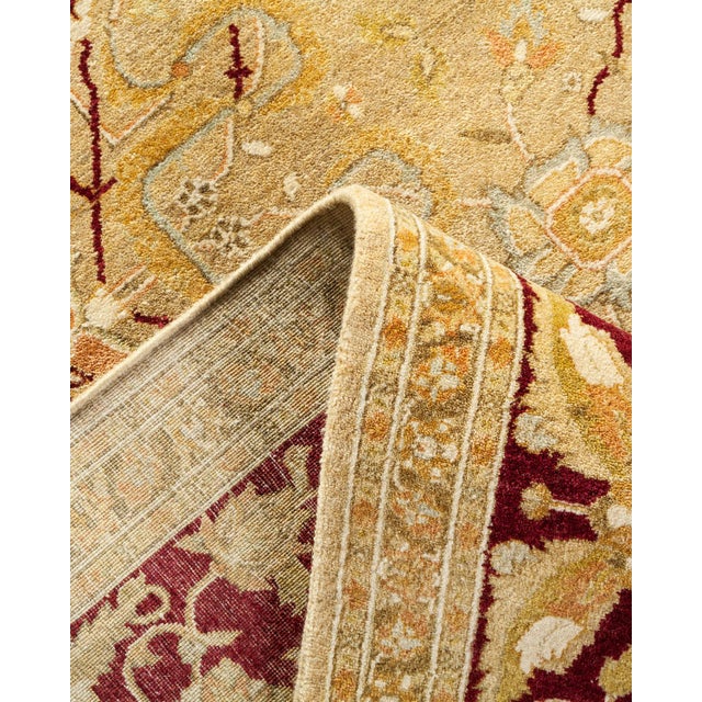 Mogul Collection Hand-Knotted Area Rug - Gold Collection 8' 2" X 10' 2" For Sale In New York - Image 6 of 10