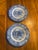 Staffordshire 1980s Staffordshire England Liberty Blue 8 3/4” Luncheon Plates For Sale - Image 4 of 9