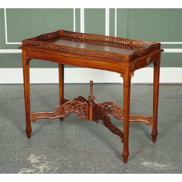 George III Chippendale Style Console Table For Sale - Image 3 of 10