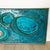 Lorraine Stelzer, Turquoise Acrylic Resin Psychedelic Art Wall Sculpture Panel For Sale In Atlanta - Image 6 of 15