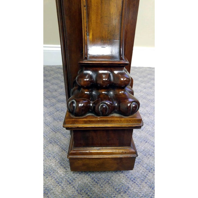 Wood Antique Carved Fireplace Mantel For Sale - Image 7 of 9