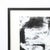 Black Mid-Century "Dakota Series" B&w Abstract Acrylic on Paper by Harry Bertschmann For Sale - Image 8 of 9