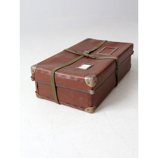 Rustic Vintage Fiberboard Mailing Box For Sale - Image 3 of 8