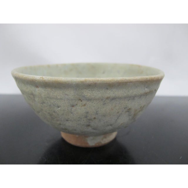Chinese Song Yuan Celadon Glazed Footed Pottery Bowl For Sale - Image 9 of 9