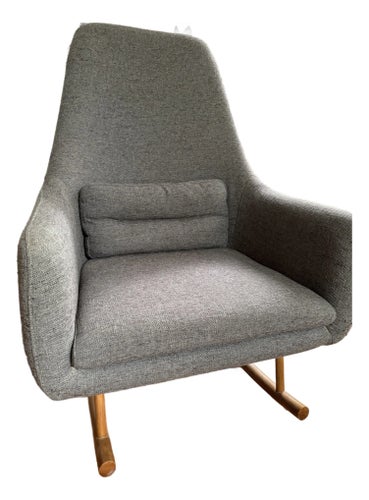 Cb2 Quantam Saic Rocking Chair