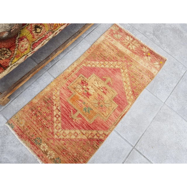 1950s Handmade wool and cotton rug in Turkish Anatolian Carpet, Vintage Area Rug, Turkish Vintage Anatolian Rug, Handmade...