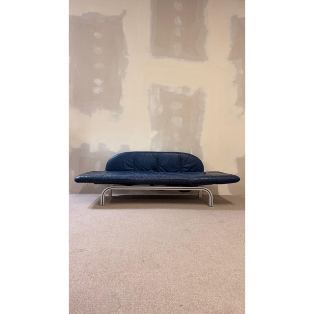Animal Skin Beo Chaise Longue by Toshiyuki Kita for Interprofil, 1980s For Sale - Image 7 of 18