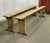 Rustic Early 20th Century Poplar Farmhouse Benches, Set of 2 For Sale - Image 3 of 6