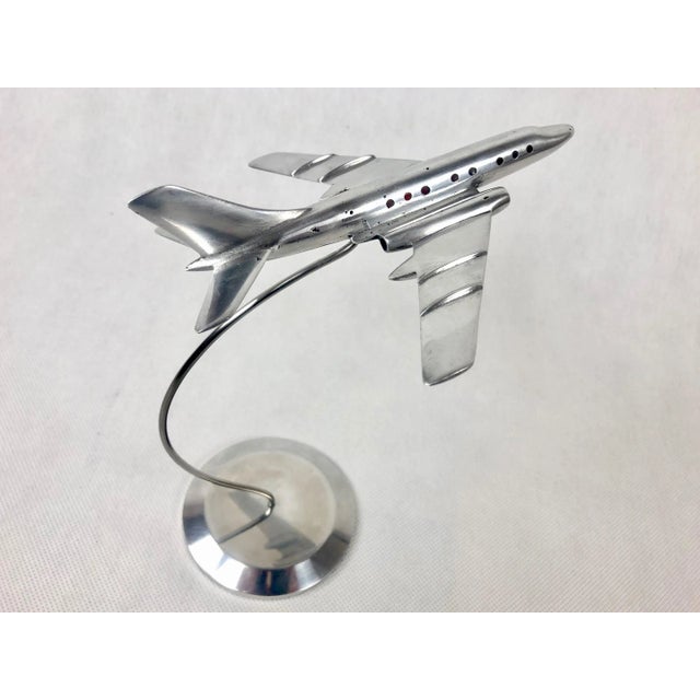 TU-124 Plane Statuette, Poland, 1950s For Sale - Image 5 of 12