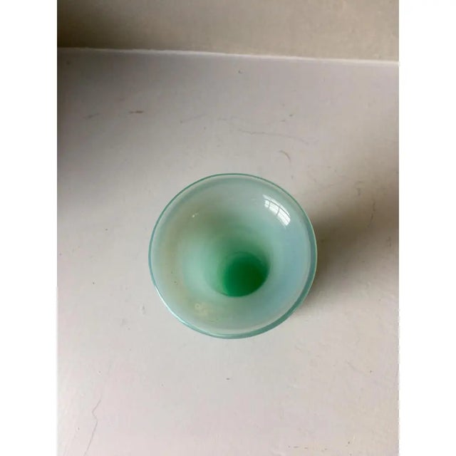 Michael Bang Michael Bang for Holmegaard Vintage Glass Trumpet Vase For Sale - Image 4 of 4