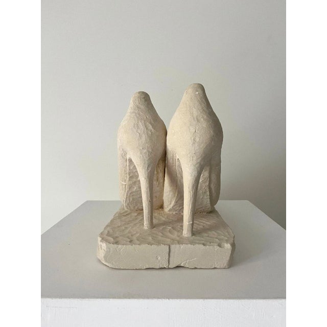 Contemporary Roger Denton, Stone Stilettos, Hand Carved Limestone Sculpture, 21st Century For Sale - Image 3 of 7