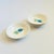 Mid-Century Modern Mid Century American Ironstone Blue Flower Small Bowls - Set of 4 For Sale - Image 3 of 8