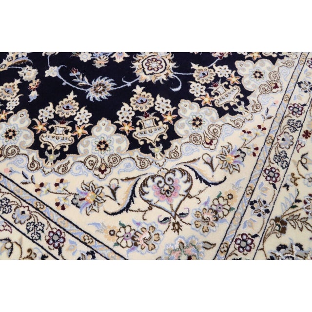 Middle Eastern Rug in Cork Wool and Natural Silk For Sale - Image 3 of 11