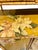 Vintage Tortoiseshell Bamboo Large Floral Decoupage Chinoiserie Display Cabinet For Sale - Image 13 of 15