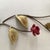 Brass Rare Vintage Enameled Floral Wall Sculpture by Curtis Jere Circa 1960s For Sale - Image 8 of 12