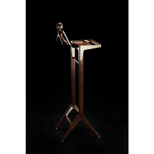 Through exclusive attention to detail, this stylish gentleman's valet stand,&nbsp;designed by Mantas Lesauskas, is a...