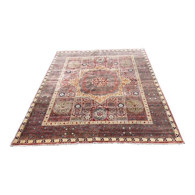 6ft 6in × 8ft 4in Gallery Ephesus Mamluk Area Rug For Sale