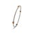 Modern Retired David Yurman Cable Station Citrine 925 Silver Bangle Bracelet For Sale - Image 3 of 8