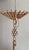 Bamboo Pendant Lamp with Chinoiserie Details by Louis Sognot, France, 1950 For Sale - Image 4 of 9