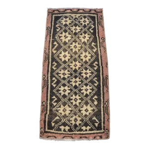Morocco Decor Handmade Wool Small Rug