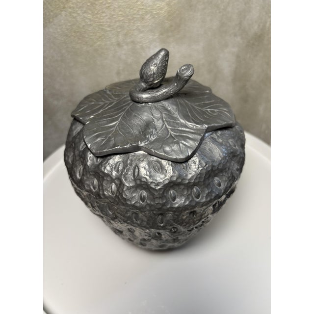 Metal Vintage Tin Ice Bucket, Portugal, 1960s For Sale - Image 7 of 10