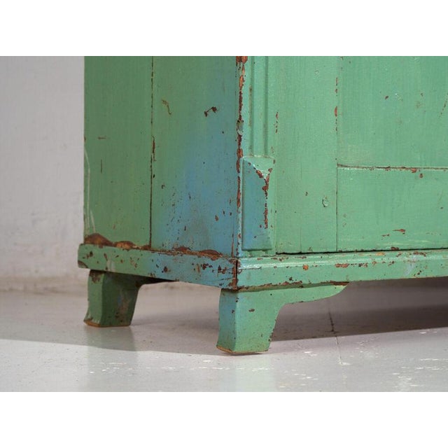 Tyrolean Chest in Green Pine from Amaru For Sale - Image 3 of 12