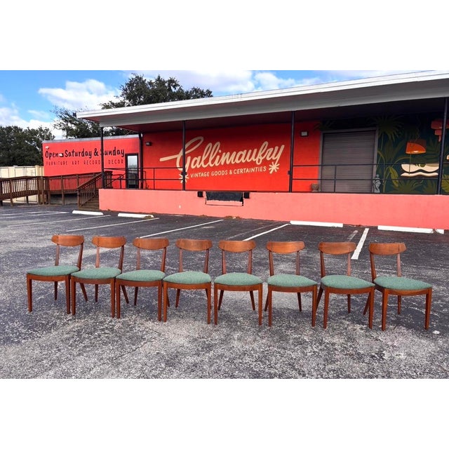 Mid 20th Century Restored Mid Century Drexel Sun Coast Dining Chairs - 8 For Sale - Image 5 of 18