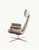 Contemporary White Odyssey Armchair with Adjustable Headrest & Leather & Fabric Finish by Eugeni Quitllet for BD, 2023 For Sale - Image 3 of 8