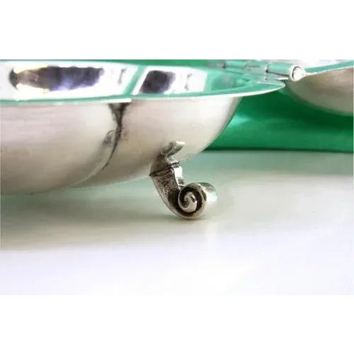 Butter Dish in Gummed Silver, in Very Good conditions. Designed 1920 to 1949 This piece has an attribution mark, I am sure...