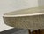 Metal Mid Century Style Shagreen + Brass Side Table For Sale - Image 7 of 12