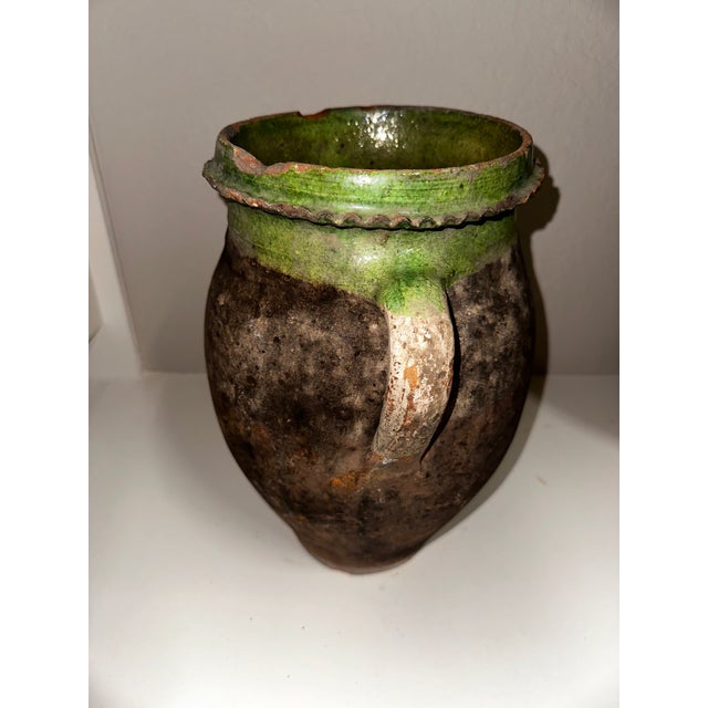 French Provincial Early 19th Century Olive Jar For Sale - Image 3 of 5
