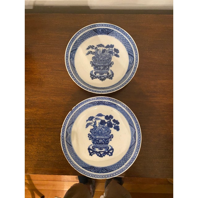Antique Chinese Porcelain Plates/Bowls With Chenghua 6-Character Mark - a Pair For Sale - Image 10 of 10