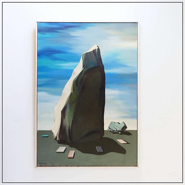 Alexis Keunen, Infinity of Time and Space, 1959, Oil on Canvas For Sale - Image 17 of 17