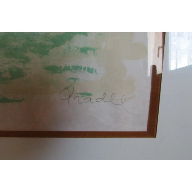 Vintage Venice 8 Color Lithograph by Jean Pradel For Sale - Image 4 of 7