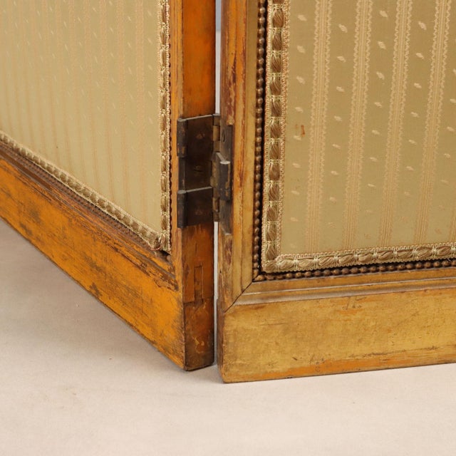 Wood Gilded Wooden Screen For Sale - Image 7 of 11
